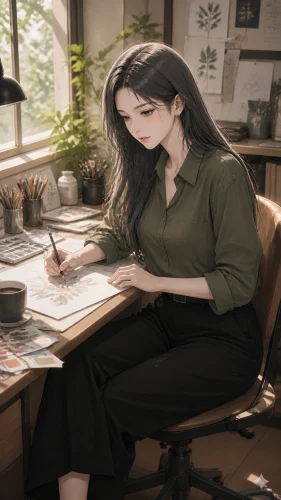 천은지 AI 이미지