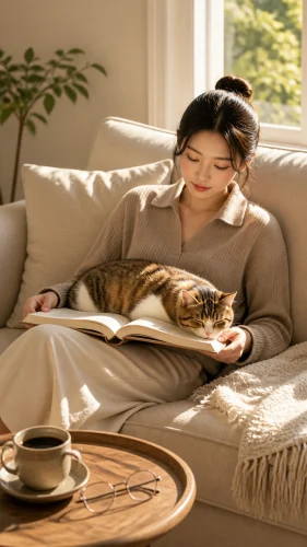 미연의 독서 방해꾼