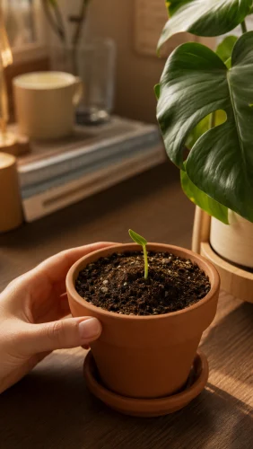 은희의 새순 발견 🌱