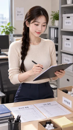 확인표가 일을 덜어주는 순간